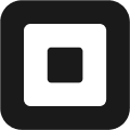Square's logo mark - a black rounded square outline with another rounded square inside